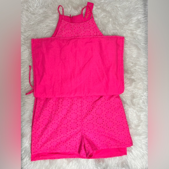 Skort . Lilly Pulitzer . Bright Pink - Picture 7 of 10